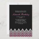 Recherche de chevron bridal shower invitations Élégant