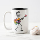 Recherche de tasse de guitariste tasses Joueur de guitare