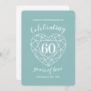 Recherche de diamond anniversary invitations 60e