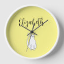 Recherche de dessin de chat horloges Mignon