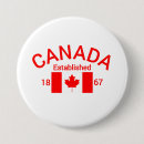 Recherche de drapeau du canada badges Feuille d'érable