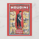 Recherche de houdini cartes postales Magie