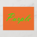Recherche de vert rouge blanc cartes postales Violet