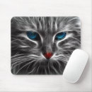 Recherche de visage bleu tapis souris Yeux bleus