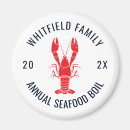 Recherche de fruits de mer magnets Écrevisse