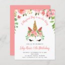 Recherche de unicorn face invitations Rose
