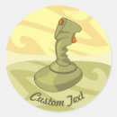 Recherche de joystick autocollants Rétro