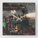 Recherche de train locomotive horloges Vieux