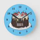 Recherche de gateau horloges Chocolat