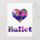 Recherche de ballerines cartes postales Jeune fille