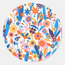 Recherche de motif tropical autocollants Exotique