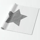 Recherche de étoiles papier cadeau Gris