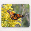 Recherche de papillon jaune et noir tapis souris Fleurs