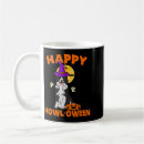 Recherche de lune effrayante tasses Automne cosy