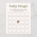 Recherche de baby shower jeux Bingo