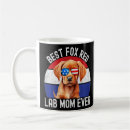 Recherche de renard vintage tasses Rouge