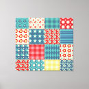 Recherche de patchwork impressions sur toile Motif
