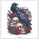 Recherche de memento mori autocollants Gothique