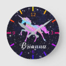 Recherche de licorne magique horloges Pastel