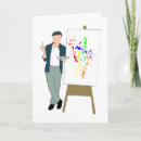 Recherche de chevalet vœux cartes Peintre