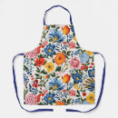 Recherche de floral coloré tabliers Pour elle