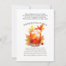 Recherche de cocktail thanksgiving invitations Aquarelle