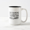 Recherche de président clinton tasses 2016