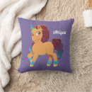 Recherche de conception de licorne coussins Style unique