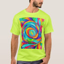 Recherche de peinture psychédélique tshirts Couleurs vives