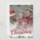 Recherche de premier noël invitations Bébé