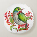 Recherche de oiseau coloré coussins Aquarelle