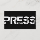 Recherche de journalistique cartes visite Journalisme