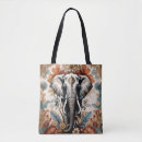 Recherche de elephant tote bags Fleurs