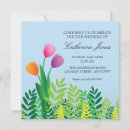 Recherche de tulipes anniversaire invitations Printemps