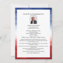 Recherche de politique invitations Patriotique