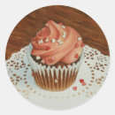 Recherche de coeur chocolat autocollants Cupcake