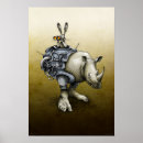 Recherche de rhinocéros art Illustration