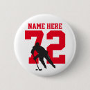 Recherche de nom et nombre badges Hockey