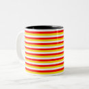 Recherche de drapeau jaune tasses Rayures