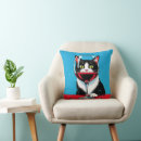Recherche de smoking coussins Chat