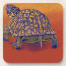 Recherche de tortue dessous de verres Bleu