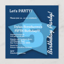 Recherche de garçon de 5 ans invitations Cinq
