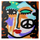 Recherche de paix carreaux Funky