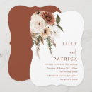 Recherche de terracotta mariage invitations Floral