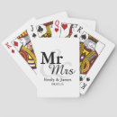 Recherche de faveurs mariage de jeux de cartes Noir