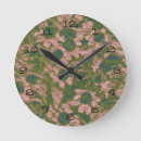 Recherche de motif de camouflage horloges Carré