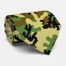 Recherche de camouflage vert cravates Conception
