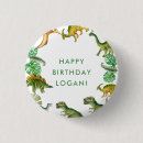 Recherche de anniversaire de dinosaure badges Pour tous
