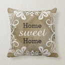 Recherche de de toile de jute coussins Typographie