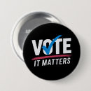 Recherche de démocrate de vote badges Élection